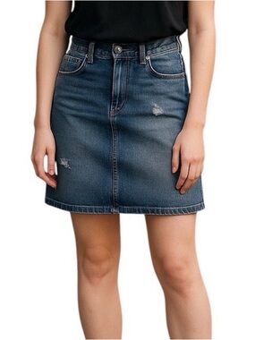 Siwy Denim Dani Distressed Mini Skirt size 28” Waist